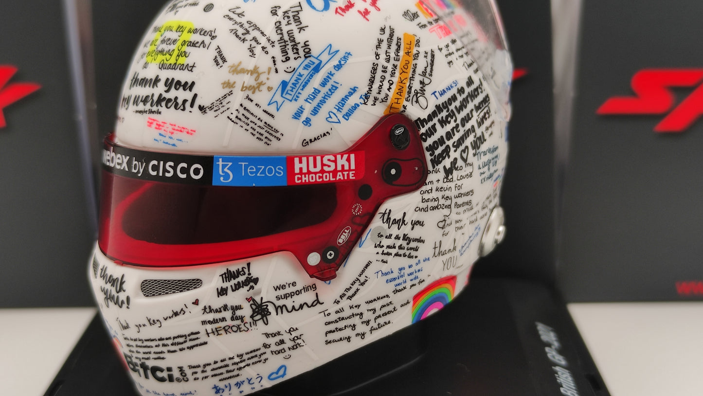 Spark Bell Helmet Lando Norris Mclaren British GP 2021 1/5 5HF067