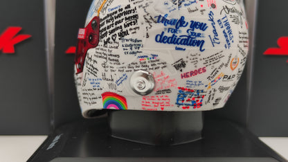 Spark Bell Helmet Lando Norris Mclaren British GP 2021 1/5 5HF067