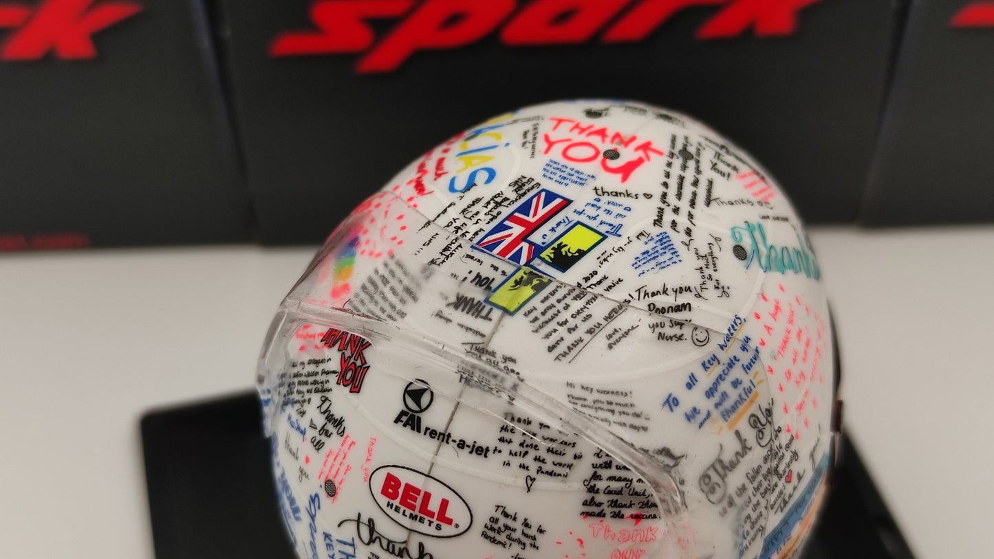 Spark Bell Helmet Lando Norris Mclaren British GP 2021 1/5 5HF067