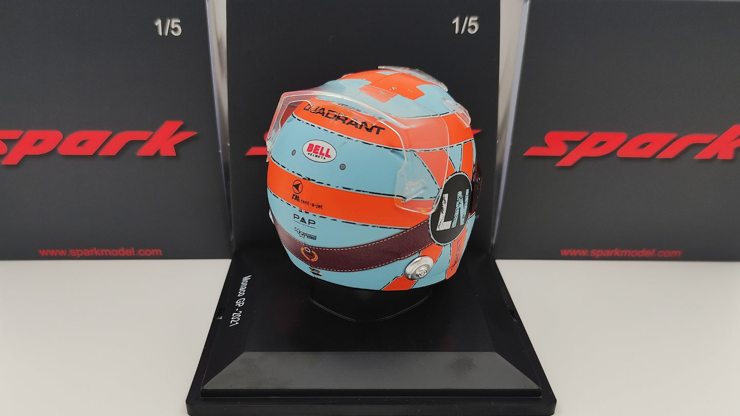Spark Bell Helmet Lando Norris Mclaren Monaco GP 2021 1/5 5HF068