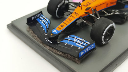 Spark Mclaren Mercedes MCL35M VELO Daniel Ricciardo 2021 Italian GP winner 1/43