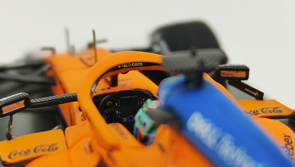 Spark Mclaren Mercedes MCL35M VELO Daniel Ricciardo 2021 Italian GP winner 1/43