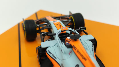 Minichamps Mclaren Mercedes MCL35M VUSE 2 car set Norris/Ricciardo Monaco GP 2021 1/43 Limited Edition 222 pcs.