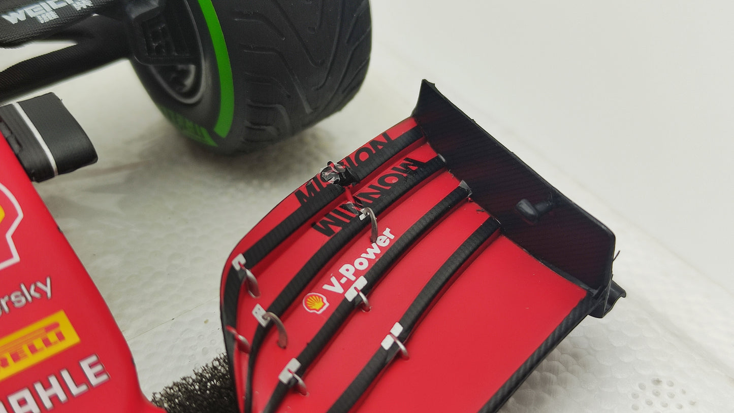 BBR Mission Winnow Scuderia Ferrari SF21 Charles Leclerc 2021 Emilia Romagna GP 1/18