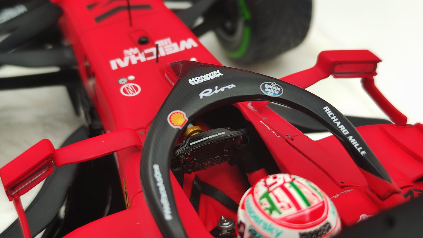 BBR Mission Winnow Scuderia Ferrari SF21 Charles Leclerc 2021 Emilia Romagna GP 1/18