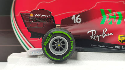 BBR Mission Winnow Scuderia Ferrari SF21 Charles Leclerc 2021 Emilia Romagna GP 1/18