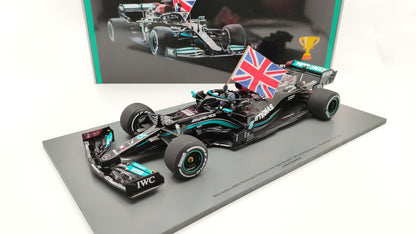 Spark AMG Mercedes W12 Lewis Hamilton 2021 British GP winner 1/18 18S599