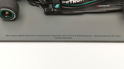 Spark AMG Mercedes W12 Lewis Hamilton 2021 British GP winner 1/18 18S599