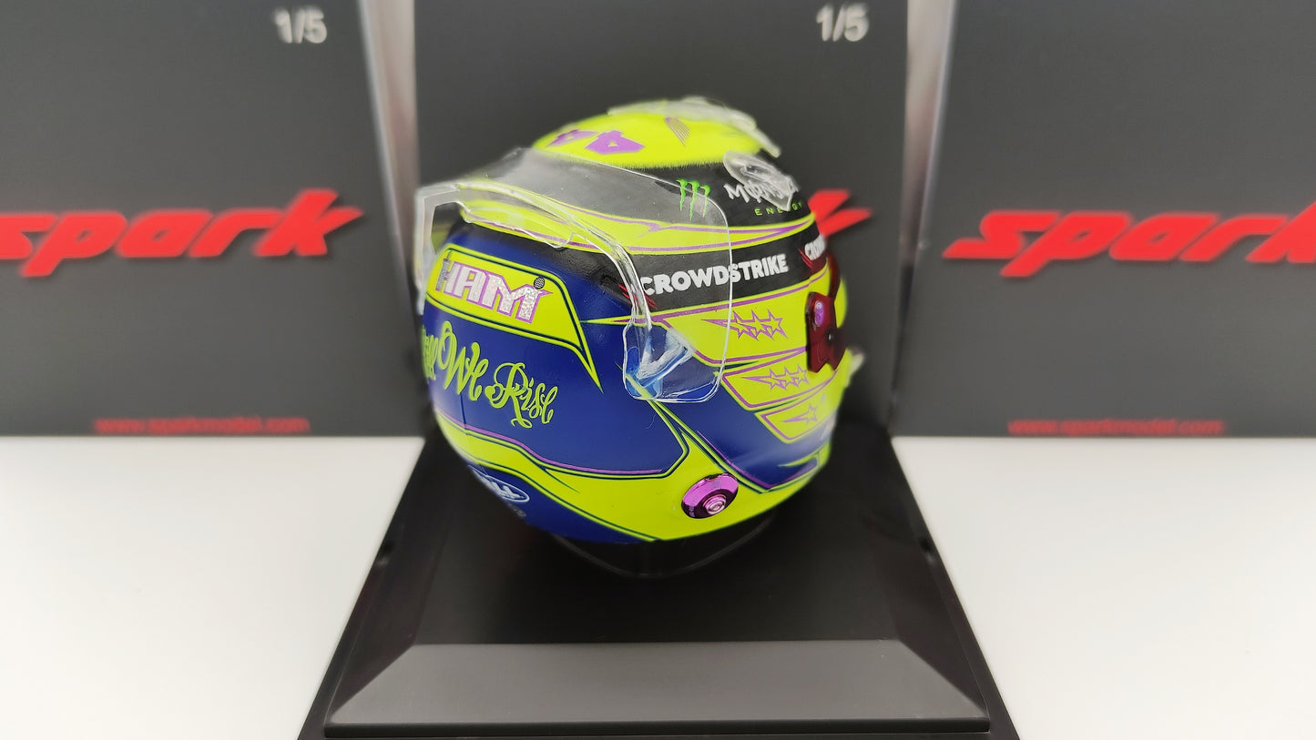 Spark Bell Helmet Lewis Hamilton AMG Mercedes F1 2022 1/5 5HF071