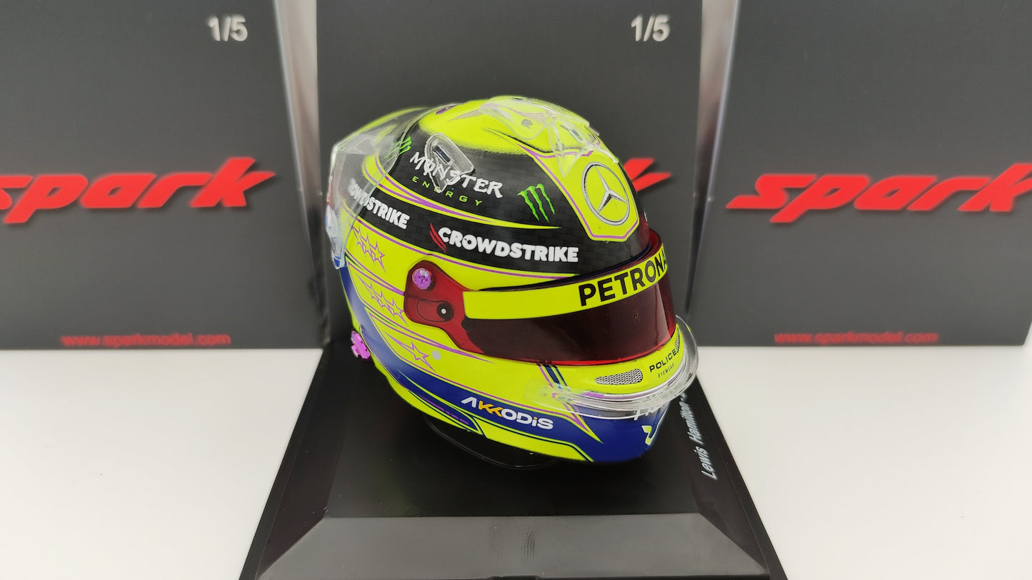 Spark Bell Helmet Lewis Hamilton AMG Mercedes F1 2022 1/5 5HF071