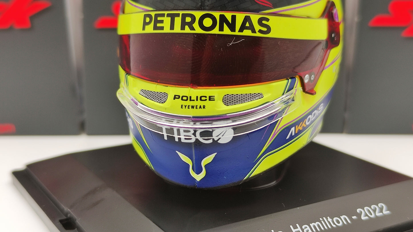 Spark Bell Helmet Lewis Hamilton AMG Mercedes F1 2022 1/5 5HF071