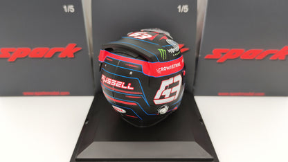 Spark Bell Helmet George Russell AMG Mercedes F1 2022 1/5 5HF072
