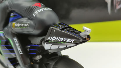 Minichamps Moto GP Yamaha YZR-M1 2 bike set Valentino Rossi Lewis Hamilton 1/12 Valencia 2019 Limited Edition 1446 pcs.