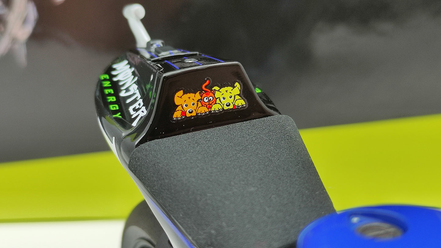 Minichamps Moto GP Yamaha YZR-M1 2 bike set Valentino Rossi Lewis Hamilton 1/12 Valencia 2019 Limited Edition 1446 pcs.