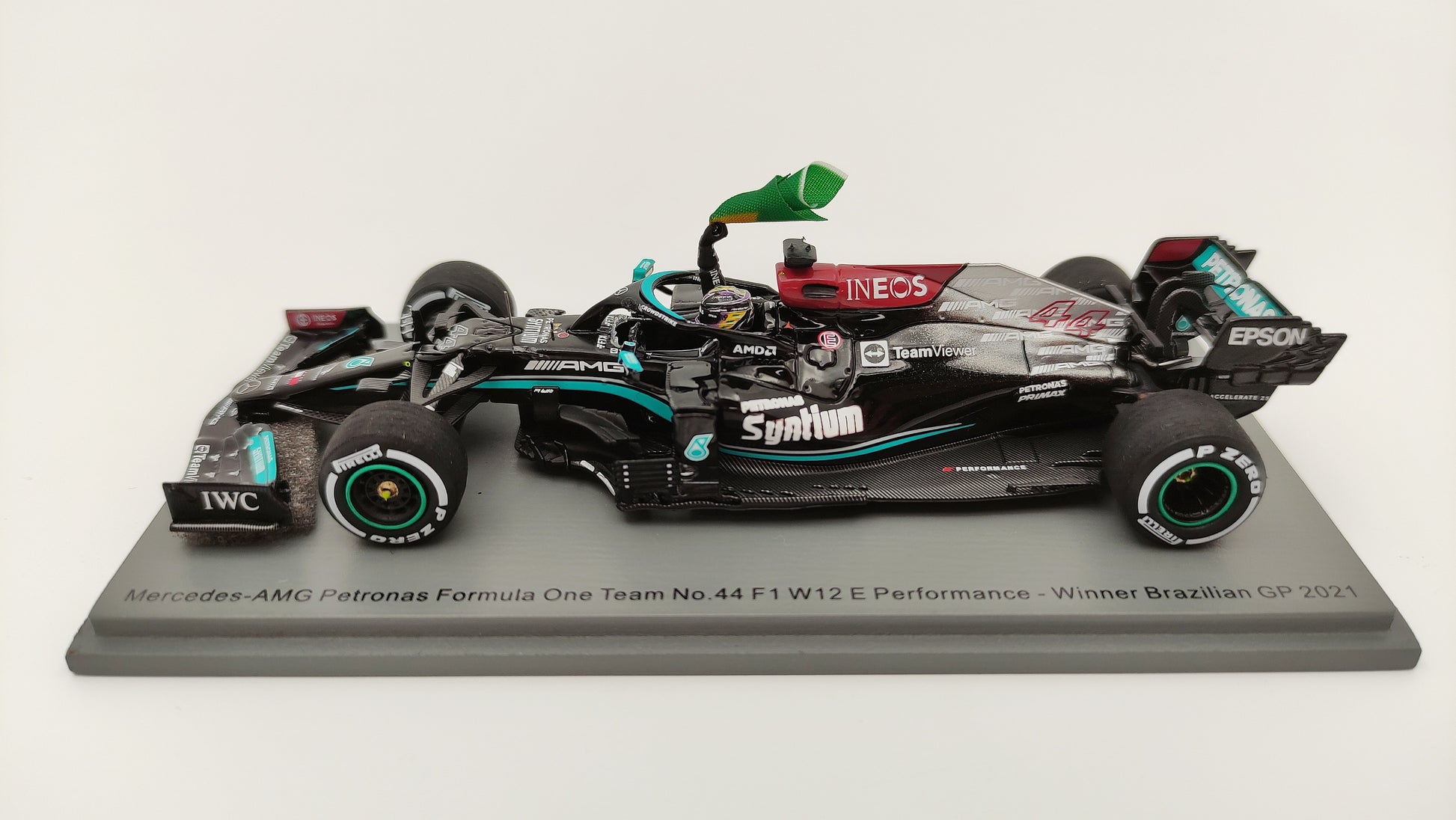 Spark AMG Mercedes W12 Lewis Hamilton 2021 Brazilian GP winner 1 