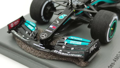 Spark AMG Mercedes W12 Lewis Hamilton 2021 Brazilian GP winner 1/43 S7710