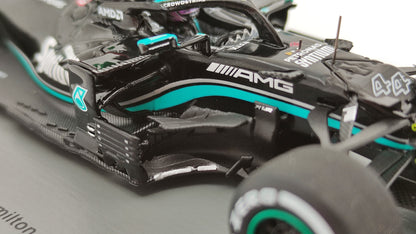 Spark AMG Mercedes W12 Lewis Hamilton 2021 Brazilian GP winner 1/43 S7710