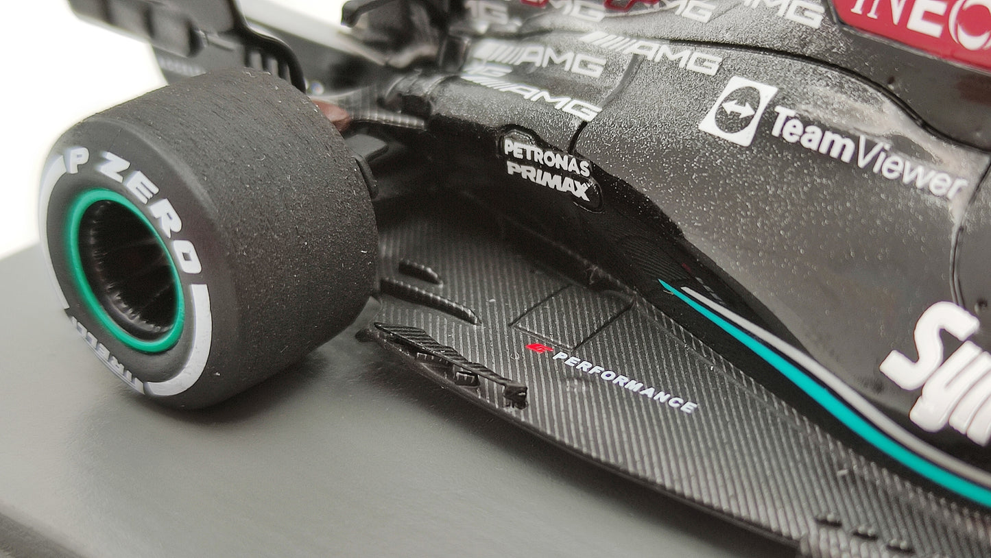 Spark AMG Mercedes W12 Lewis Hamilton 2021 Brazilian GP winner 1/43 S7710