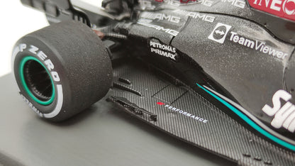 Spark AMG Mercedes W12 Lewis Hamilton 2021 Brazilian GP winner 1/43 S7710