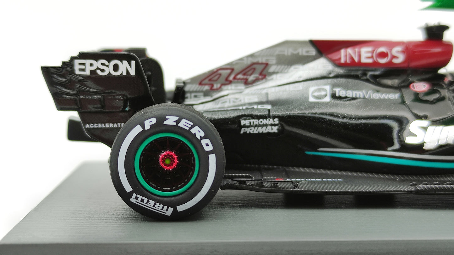 Spark AMG Mercedes W12 Lewis Hamilton 2021 Brazilian GP winner 1/43 S7710