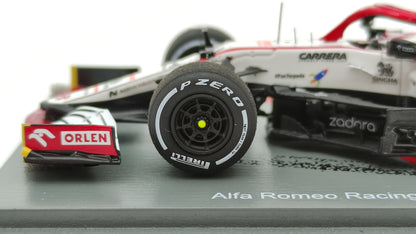 Spark Alfa Romeo C41 Kimi Raikkonen 2021 Abu Dhabi GP last race 1/43