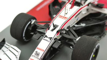 Spark Alfa Romeo C41 Kimi Raikkonen 2021 Abu Dhabi GP last race 1/43