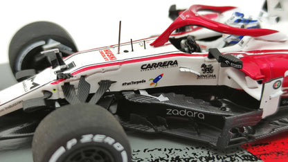 Spark Alfa Romeo C41 Kimi Raikkonen 2021 Abu Dhabi GP last race 1/43