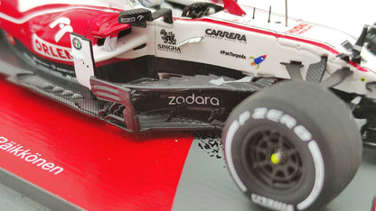 Spark Alfa Romeo C41 Kimi Raikkonen 2021 Abu Dhabi GP last race 1/43