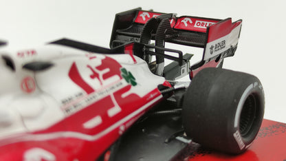 Spark Alfa Romeo C41 Kimi Raikkonen 2021 Abu Dhabi GP last race 1/43