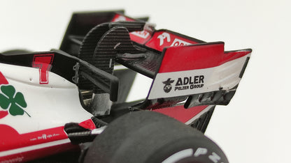 Spark Alfa Romeo C41 Kimi Raikkonen 2021 Abu Dhabi GP last race 1/43