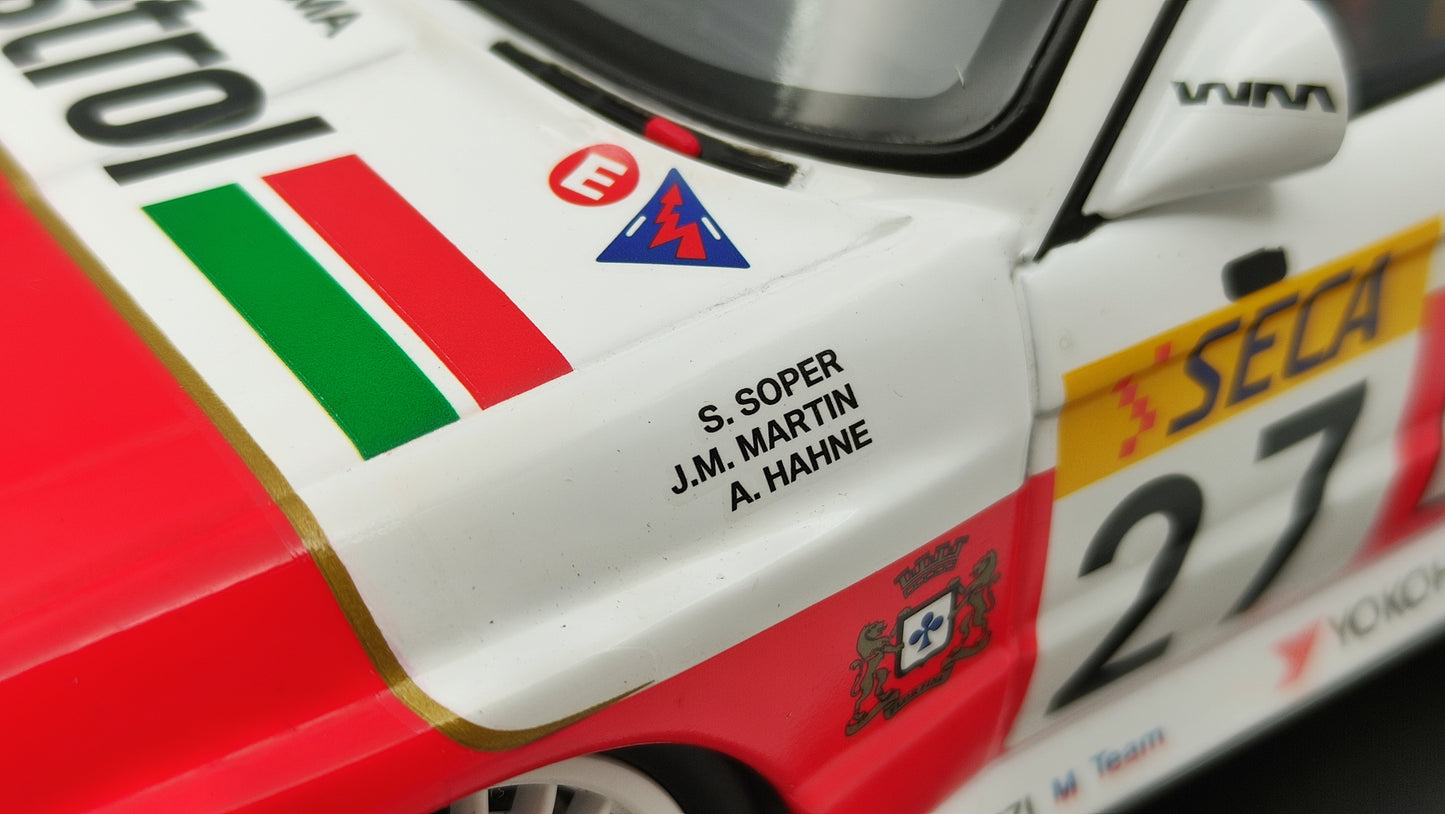 Minichamps Bigazzi BMW M3 E30 Team Bigazzi 24hrs de Spa 1990 Soper/Hahne/Martin 1/18