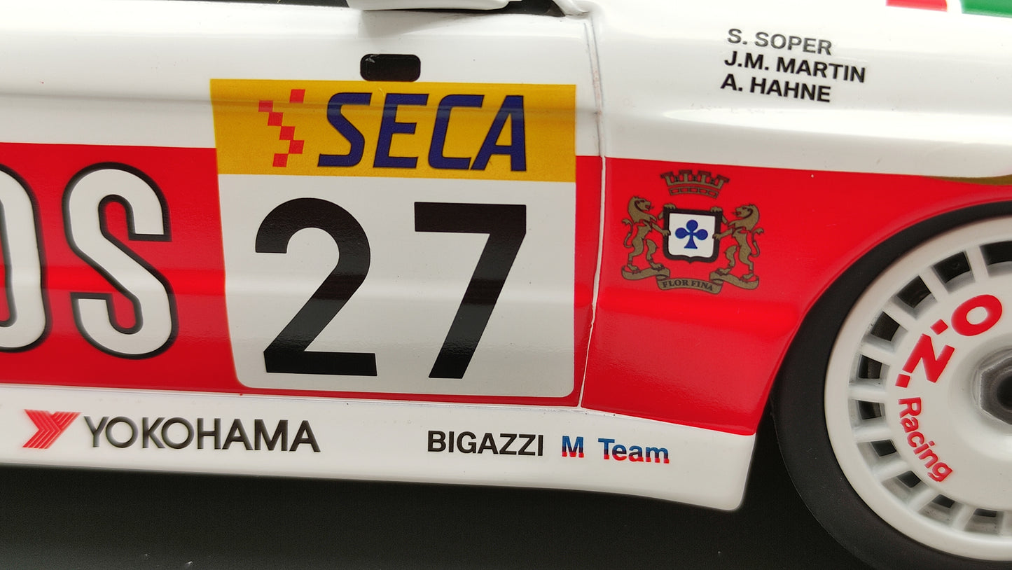 Minichamps Bigazzi BMW M3 E30 Team Bigazzi 24hrs de Spa 1990 Soper/Hahne/Martin 1/18