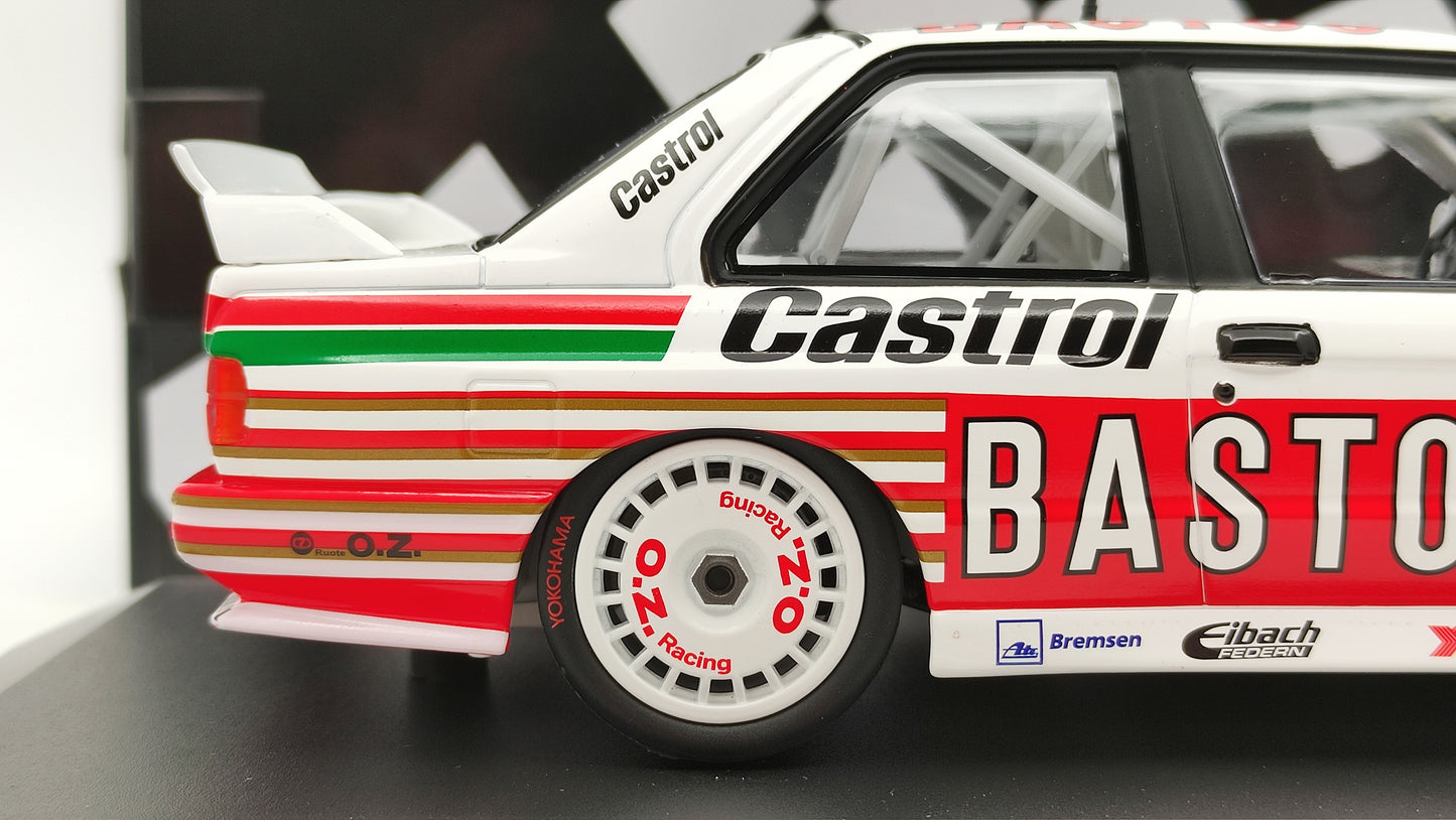 Minichamps Bigazzi BMW M3 E30 Team Bigazzi 24hrs de Spa 1990 Soper/Hahne/Martin 1/18