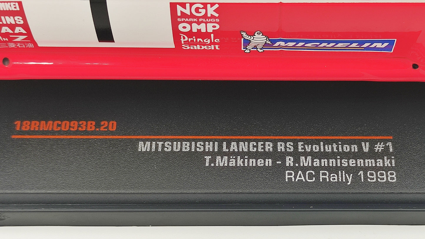 Ixo Mitsubishi Lancer WRC 1998 RAC Network Q Rally GB T.Makinen/R.Mannisenmaki 1/18 IXO18RMC093B.20