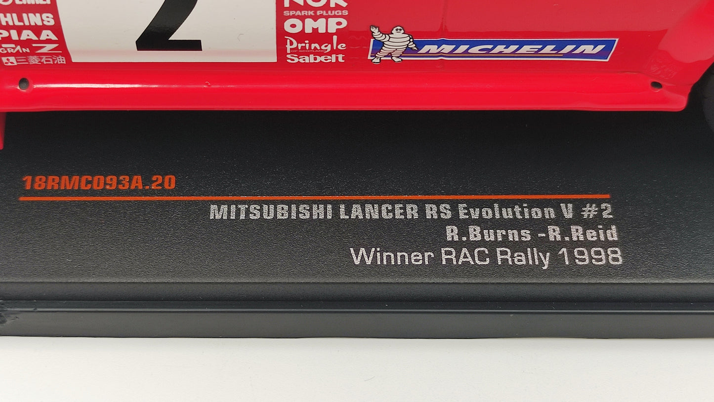 Ixo Mitsubishi Carisma GT WRC 1998 RAC Network Q Rally GB R.Burns/R.Reid 1/18 IXO18RMC093A.20
