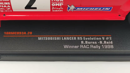 Ixo Mitsubishi Carisma GT WRC 1998 RAC Network Q Rally GB R.Burns/R.Reid 1/18 IXO18RMC093A.20
