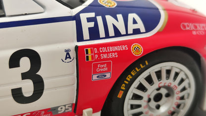 IXO Ford Escort RS Cosworth Nr.3 bastos 24hrs Ypres 1995 P.Snijers/D.Colebunders 1/18 IXO18RMC091A.20