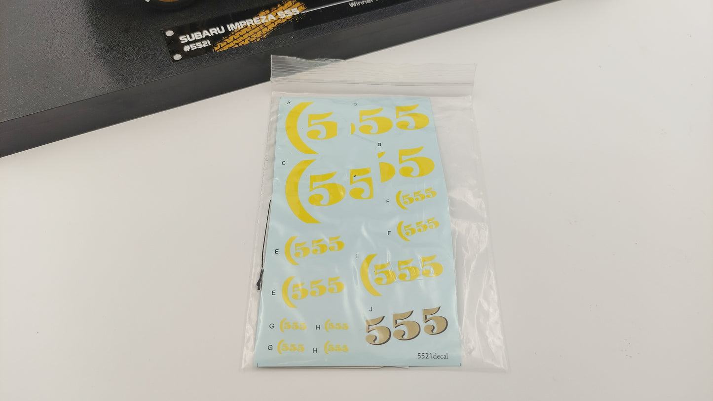 Sunstar Subaru Impreza 555 Nr.2 Rally New Zealand Winner 1994 C.McRae/D.Ringer 1/18 SUN5521250901