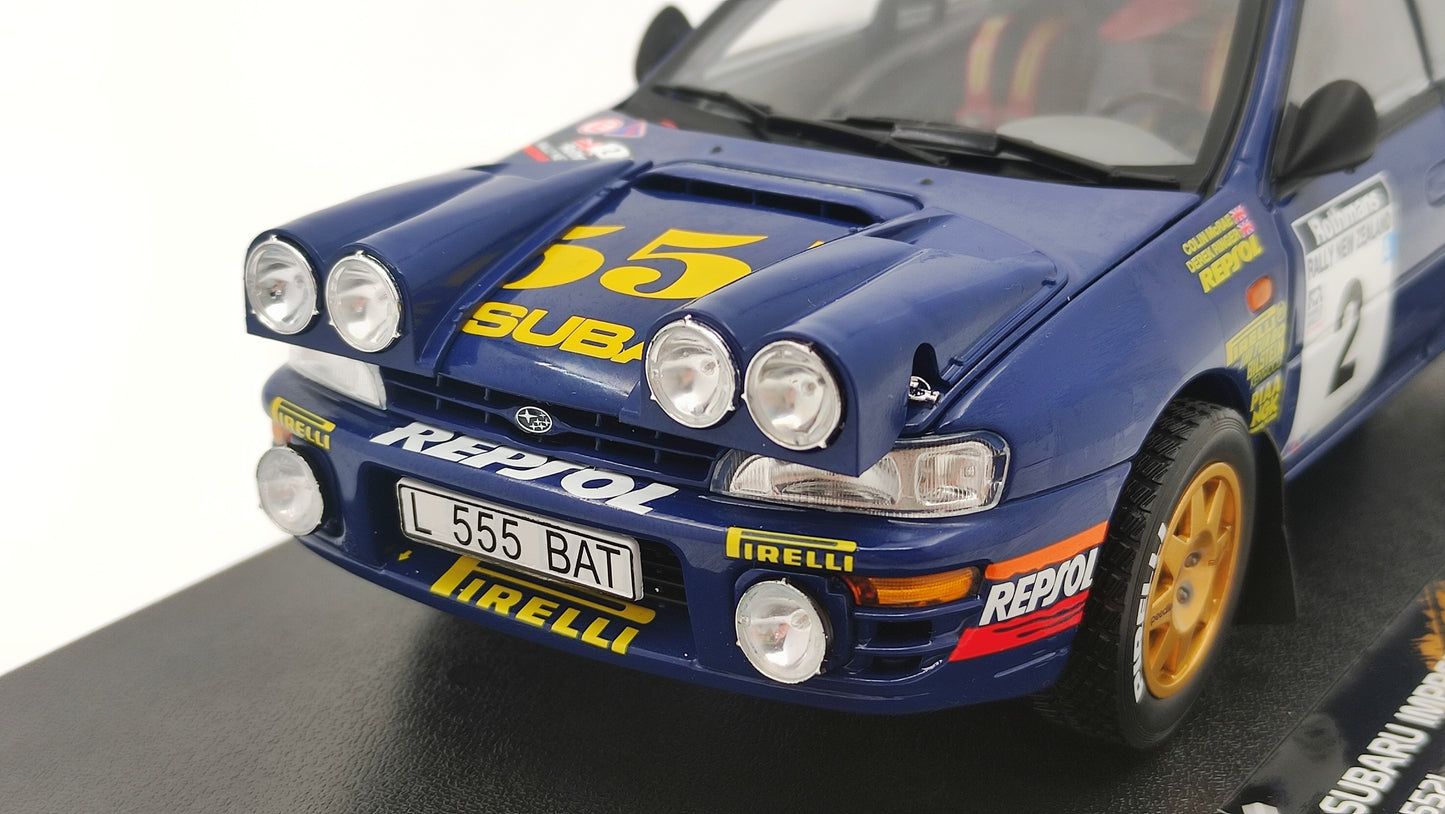 Sunstar Subaru Impreza 555 Nr.2 Rally New Zealand Winner 1994 C.McRae/D.Ringer 1/18 SUN5521250901