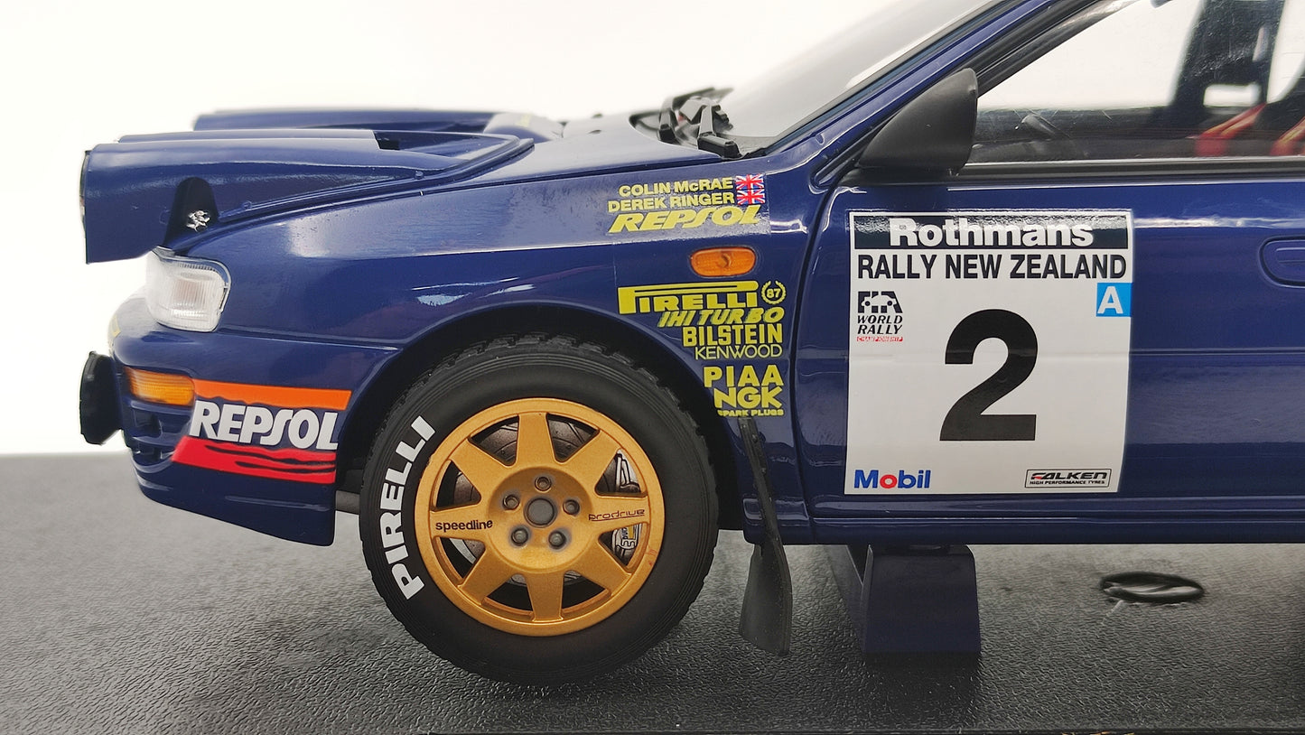 Sunstar Subaru Impreza 555 Nr.2 Rally New Zealand Winner 1994 C.McRae/D.Ringer 1/18 SUN5521250901