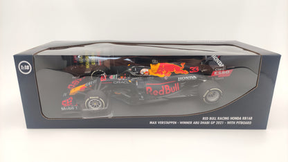 Minichamps Red Bull Honda RB16b Abu Dhabi GP Winner Max Verstappen 1/18 1102017733