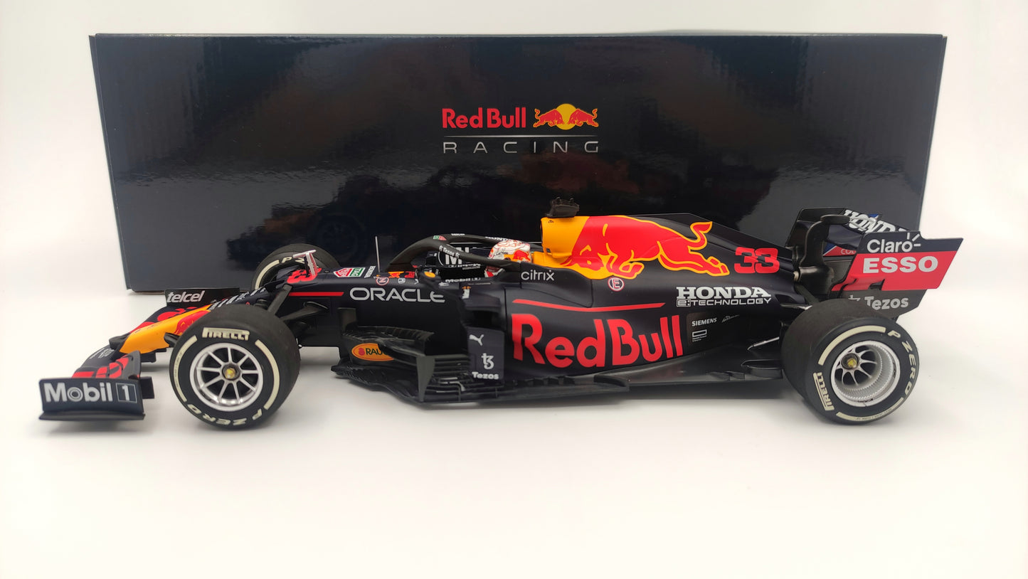 Minichamps Red Bull Honda RB16b Abu Dhabi GP Winner Max Verstappen 1/18 1102017733