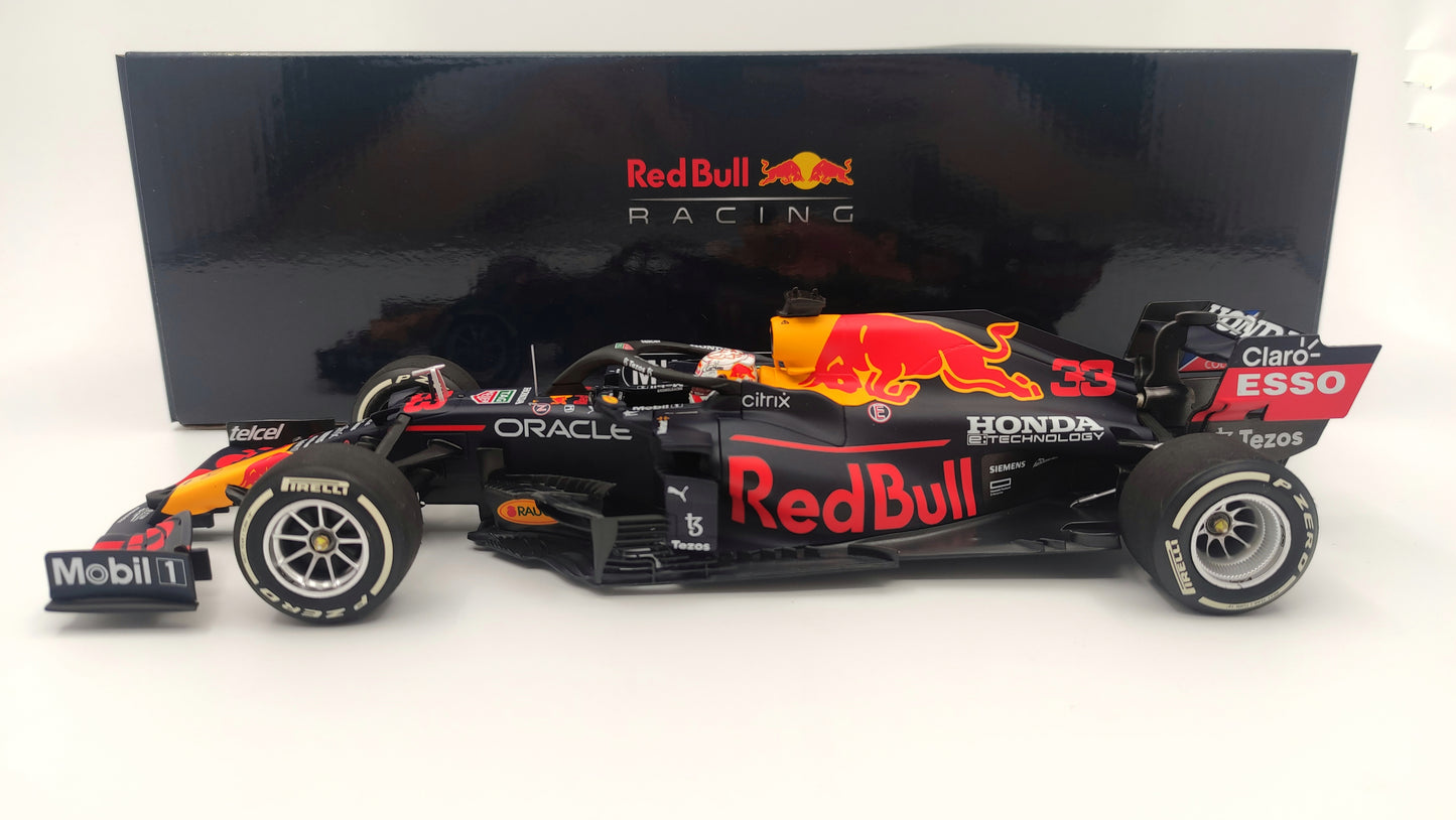 Minichamps Red Bull Honda RB16b Abu Dhabi GP Winner Max Verstappen 1/18 1102017733