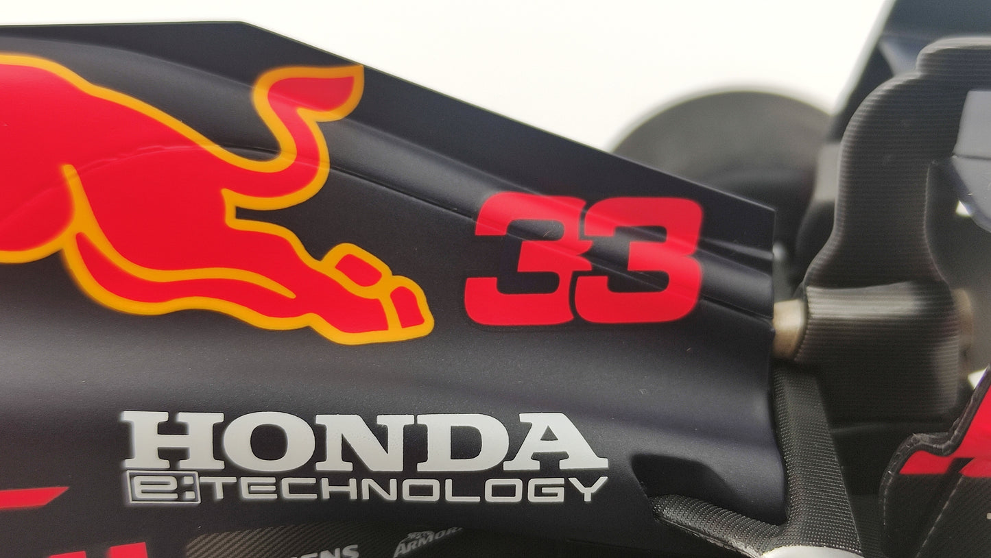 Minichamps Red Bull Honda RB16b Abu Dhabi GP Winner Max Verstappen 1/18 1102017733