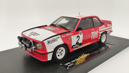 SunStar Opel Ascona B400 Bastos dealer team Colsoul/Lopes winner Lotto Haspengouwrally 1982 1/18 SUN5375