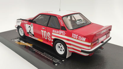 SunStar Opel Ascona B400 Bastos dealer team Colsoul/Lopes winner Lotto Haspengouwrally 1982 1/18 SUN5375