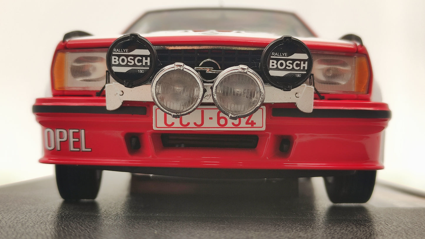 SunStar Opel Ascona B400 Bastos dealer team Colsoul/Lopes winner Lotto Haspengouwrally 1982 1/18 SUN5375