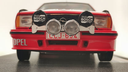 SunStar Opel Ascona B400 Bastos dealer team Colsoul/Lopes winner Lotto Haspengouwrally 1982 1/18 SUN5375