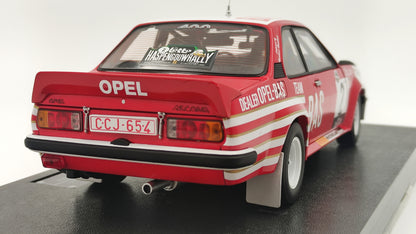 SunStar Opel Ascona B400 Bastos dealer team Colsoul/Lopes winner Lotto Haspengouwrally 1982 1/18 SUN5375