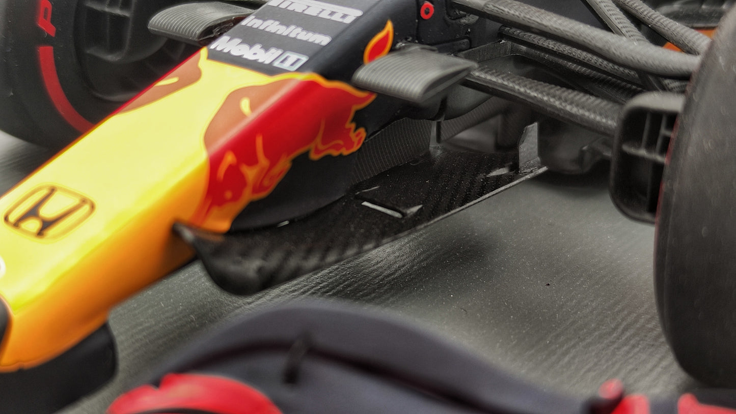 Spark Red Bull Honda RB16b Max Verstappen Winner Abu Dhabi GP 2021 1/18 F1 World Champion 18S609